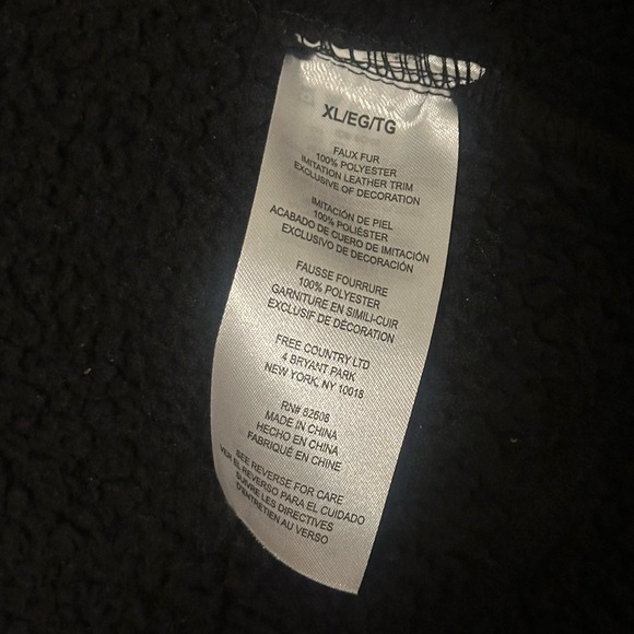 Stoic Women’s Teddy Bear Fleece size XL in Black - Picture 4 of 6